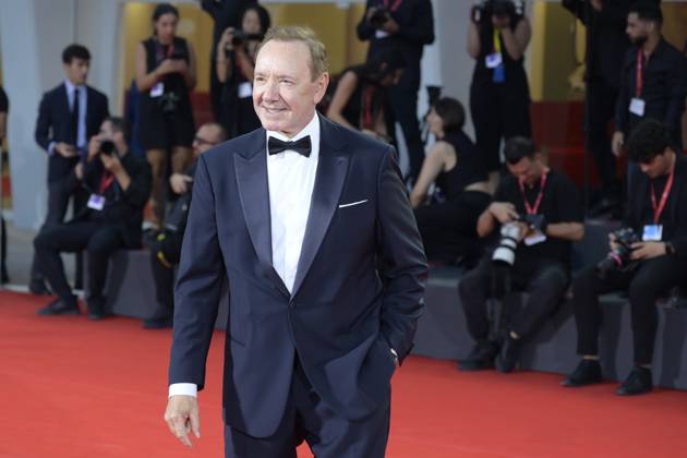 Filming Italy Venice Award red carpet in Venice Lido - 31 Aug 2025 Kevin Spacey attends the red carpet of Filming Italy Venice Award at 82nd Venice Film Festival at Palazzo del Cinema. Venice Lido Italy Copyright: xMarioxCartellix xSOPAxImagesx _DSC4755