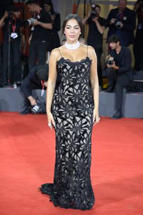 Filming Italy Venice Award red carpet in Venice Lido - 31 Aug 2025 Georgina Rodriguez attends the red carpet of Filming Italy Venice Award at 82nd Venice Film Festival at Palazzo del Cinema. Venice Lido Italy Copyright: xMarioxCartellix xSOPAxImagesx _DSC4896