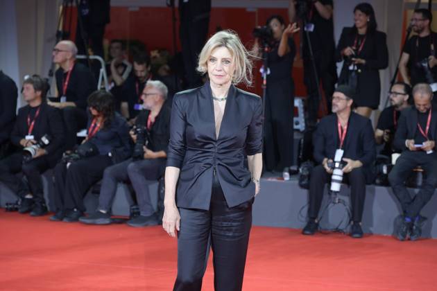 Filming Italy Venice Award red carpet in Venice Lido - 31 Aug 2025 Margherita Buy attends the red carpet of Filming Italy Venice Award at 82nd Venice Film Festival at Palazzo del Cinema. Venice Lido Italy Copyright: xMarioxCartellix xSOPAxImagesx _DSC4955
