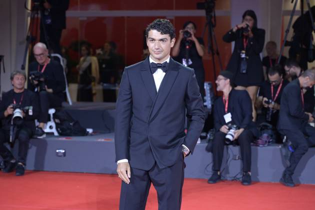 Filming Italy Venice Award red carpet in Venice Lido - 31 Aug 2025 GIacomo Giorgio attends the red carpet of Filming Italy Venice Award at 82nd Venice Film Festival at Palazzo del Cinema. Venice Lido Italy Copyright: xMarioxCartellix xSOPAxImagesx _DSC5004
