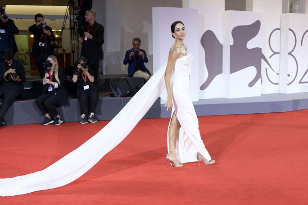 Rocio Munoz Morales bei der Verleihung vom Filming Italy Venice Award auf der Biennale di Venezia 2025 82. Internationale Filmfestspiele von Venedig im Palazzo del Cinema. Venedig, 31.08.2025