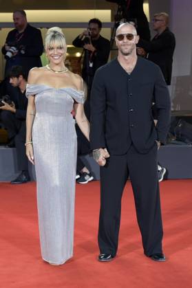 MIcaela Ramazzotti und Claudio Pallitto bei der Verleihung vom Filming Italy Venice Award auf der Biennale di Venezia 2025 82. Internationale Filmfestspiele von Venedig im Palazzo del Cinema. Venedig, 31.08.2025