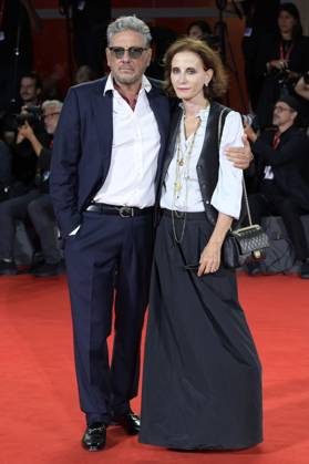 Sergio Castellitto mit Ehefrau Margareth Mazzantini bei der Verleihung vom Filming Italy Venice Award auf der Biennale di Venezia 2025 82. Internationale Filmfestspiele von Venedig im Palazzo del Cinema. Venedig, 31.08.2025