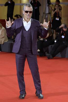Piero Pelu bei der Verleihung vom Filming Italy Venice Award auf der Biennale di Venezia 2025 82. Internationale Filmfestspiele von Venedig im Palazzo del Cinema. Venedig, 31.08.2025