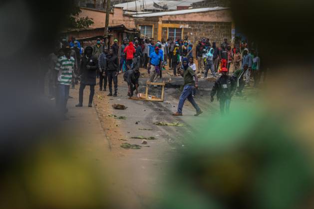 Demonstration against high cost of living in Kenyan capital Nairobi NAIROBI, KENYA - JULY 19: People take part in a demonstration held against the rising cost of living, in Nairobi, Kenya on July 19, 2023. Police used tear gas against the demonstrators. Nayrobi Kenya. Editorial use only. Please get in touch for any other usage.  Copyright: x2025xAnadoluxGeraldxAndersonx