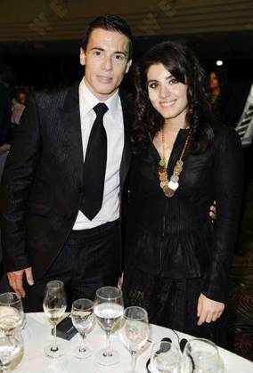 DEUTSCHER NACHHALTIGKEITSPREIS IN DUESSELDORF James Toseland and Katie Melua, at Deutscher Nachhaltigkeitspreis award at Maritim Hotel , Duesseldorf, Germany WENN 3594765