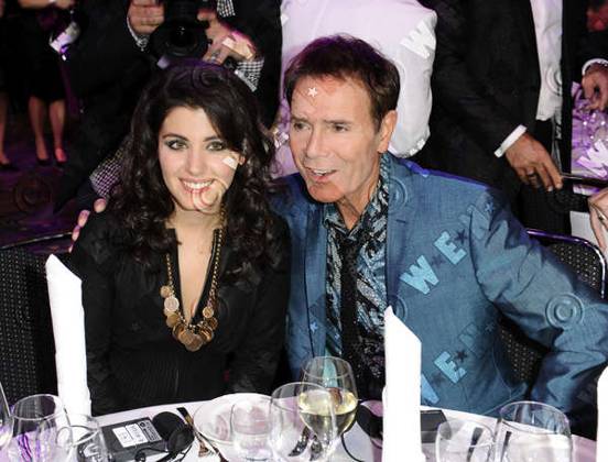 DEUTSCHER NACHHALTIGKEITSPREIS IN DUESSELDORF Katie Melua and Sir Cliff Richard at Deutscher Nachhaltigkeitspreis award at Maritim Hotel , Duesseldorf, Germany WENN 3594766
