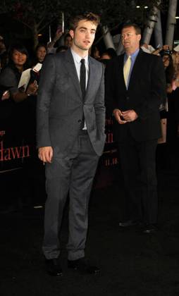 Robert Pattinson The Twilight Saga: Breaking Dawn - Part 1 World Premiere held at Nokia Theatre L.A. Live Los Angeles, California - 14.11.11, California, United States WENN 3611600
