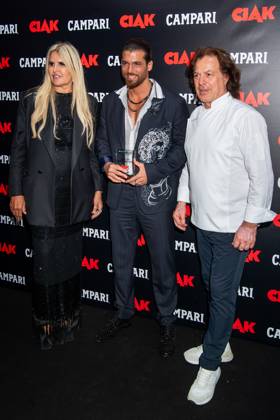 82nd Venice Film Festival Ciak Award - Photocall Venice Lido, Italy Tiziana Rocca;Can Yaman;? 82nd Venice Film Festival Ciak Award - Photocall Venice Lido, Italy 4th September 2025  Copyright: xSGPx