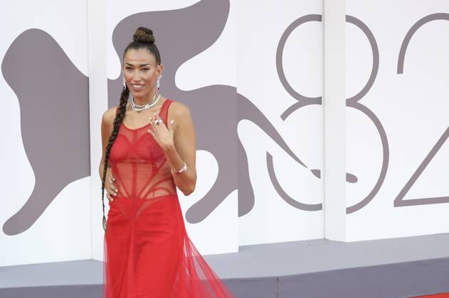 NIna Zilli bei der Verleihung des NuovoIMAIE Venice Award auf der Biennale di Venezia 2025 82. Internationale Filmfestspiele von Venedig im Palazzo del Cinema. Venedig, 05.09.2025