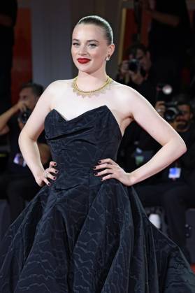 Luna Wedler bei der Premiere des Kinofilms Silent Friend Stille Freundin auf der Biennale di Venezia 2025 82. Internationale Filmfestspiele von Venedig im Palazzo del Cinema. Venedig, 05.09.2025