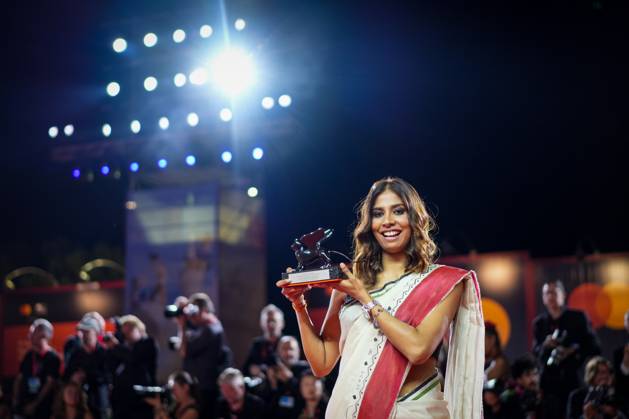 Closing Ceremony red carpet during the 82nd Venice International Film Festival in Venice, Italy on 06 September 2025. Anuparna Roy attends the 2025 Closing Ceremony red carpet during the 82nd Venice International Film Festival in Venice, Italy on 06 September 2025., Credit:Stefano Costantino TTL Avalon Italy, Venice  Copyright: xStefanoxCostantinoxTTLx xAvalonx 1034827751