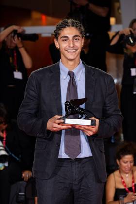 82nd Venice Film Festival Red carpet winners Palazzo del Cinema - Venice Lido, Italy Giacomo Covi 82nd Venice Film Festival Red carpet winners Palazzo del Cinema - Venice Lido, Italy 6th September 2025  Copyright: xMAXxMONTINGELLI SGPx