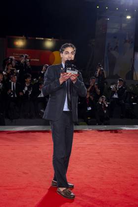 82nd Venice Film Festival Red carpet winners Palazzo del Cinema - Venice Lido, Italy Giacomo Covi 82nd Venice Film Festival Red carpet winners Palazzo del Cinema - Venice Lido, Italy 6th September 2025  Copyright: xALFONSOxCATALANO SGPITALIAx