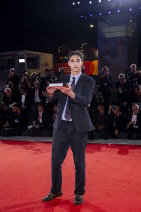 82nd Venice Film Festival Red carpet winners Palazzo del Cinema - Venice Lido, Italy Giacomo Covi 82nd Venice Film Festival Red carpet winners Palazzo del Cinema - Venice Lido, Italy 6th September 2025  Copyright: xALFONSOxCATALANO SGPITALIAx