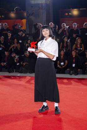 82nd Venice Film Festival Red carpet winners Palazzo del Cinema - Venice Lido, Italy Nastia Korkia 82nd Venice Film Festival Red carpet winners Palazzo del Cinema - Venice Lido, Italy 6th September 2025  Copyright: xALFONSOxCATALANO SGPITALIAx