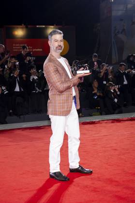 82nd Venice Film Festival Red carpet winners Palazzo del Cinema - Venice Lido, Italy David Pablos 82nd Venice Film Festival Red carpet winners Palazzo del Cinema - Venice Lido, Italy 6th September 2025  Copyright: xALFONSOxCATALANO SGPITALIAx