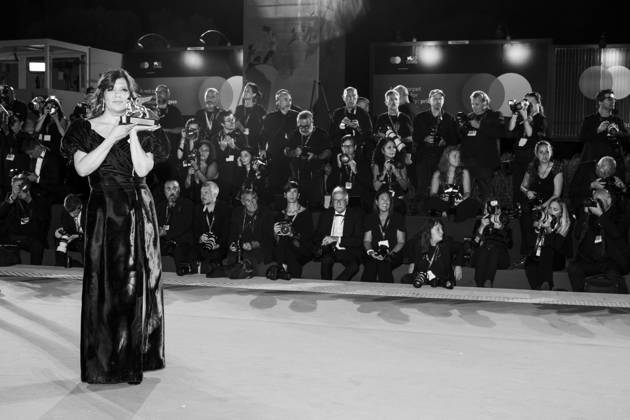 82nd Venice Film Festival Red carpet winners Palazzo del Cinema - Venice Lido, Italy Kaouther Ben Hania 82nd Venice Film Festival Red carpet winners Palazzo del Cinema - Venice Lido, Italy 6th September 2025  Copyright: xALFONSOxCATALANO SGPITALIAx