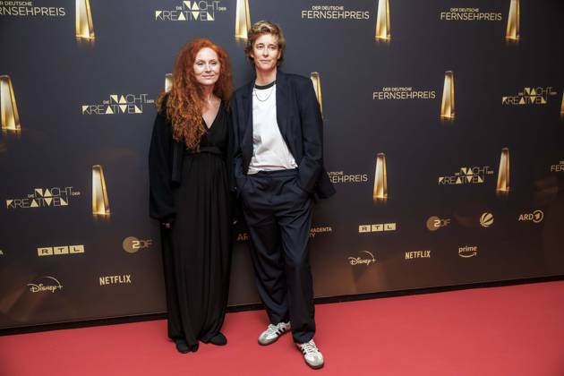 abb AMartina Eisenreich Beste Musik Fiktion Pia Strietmann Beste Regie Fiktion zu Gast auf dem roten Teppich bei der Nacht der Kreativen - Der Deutsche Fernsehpreis 2025 in der Flora am 09.09.2025 in Koeln NRW Deutschland