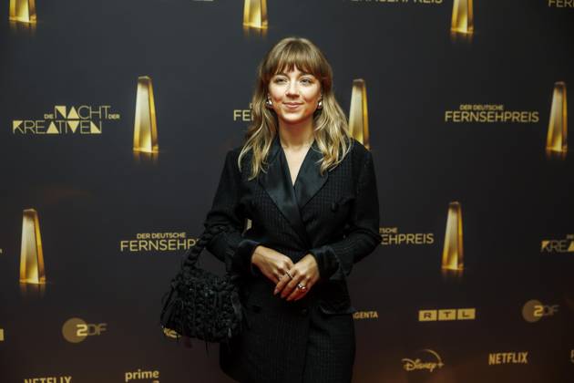 abb Elsa van Damke Comedy Serie zu Gast auf dem roten Teppich bei der Nacht der Kreativen - Der Deutsche Fernsehpreis 2025 in der Flora am 09.09.2025 in Koeln NRW Deutschland