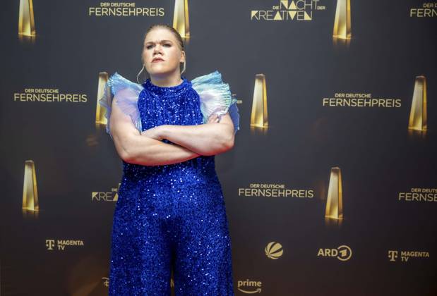 abb Gisa Flake Schauspielerin zu Gast auf dem roten Teppich bei der Nacht der Kreativen - Der Deutsche Fernsehpreis 2025 in der Flora am 09.09.2025 in Koeln NRW Deutschland