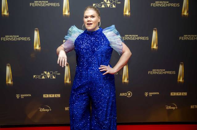 abb Gisa Flake Schauspielerin zu Gast auf dem roten Teppich bei der Nacht der Kreativen - Der Deutsche Fernsehpreis 2025 in der Flora am 09.09.2025 in Koeln NRW Deutschland