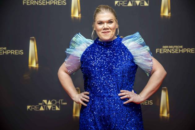 abb Gisa Flake Schauspielerin zu Gast auf dem roten Teppich bei der Nacht der Kreativen - Der Deutsche Fernsehpreis 2025 in der Flora am 09.09.2025 in Koeln NRW Deutschland