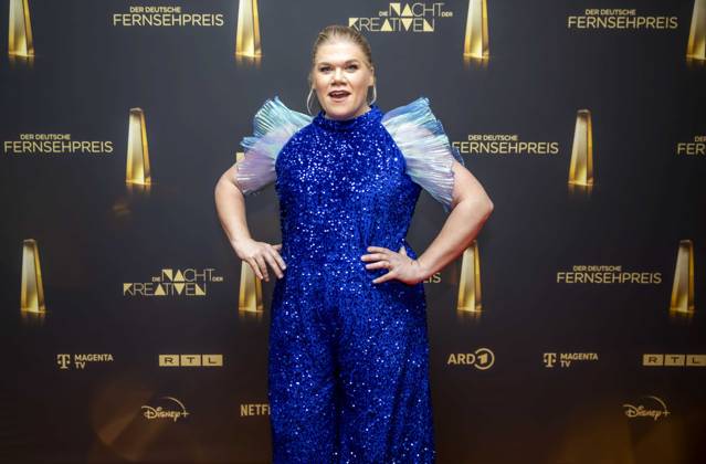 abb Gisa Flake Schauspielerin zu Gast auf dem roten Teppich bei der Nacht der Kreativen - Der Deutsche Fernsehpreis 2025 in der Flora am 09.09.2025 in Koeln NRW Deutschland