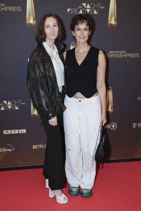 Lena Fakler und Saralisa Volm bei der Verleihung des Deutschen Fernsehpreises 2025 - Die Nacht der Kreativen in der Flora. Köln, 09.09.2025