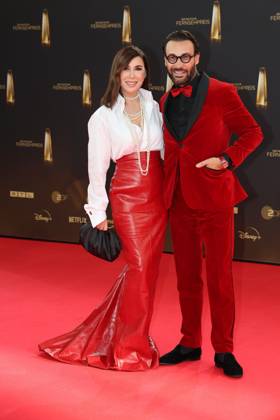 Judith Williams und Alexander-Klaus Stecher bei der Verleihung vom Deutschen Fernsehpreis am 10.09.2025 in Koeln Deutscher Fernsehpreis Verleihung 2025 in Koeln
