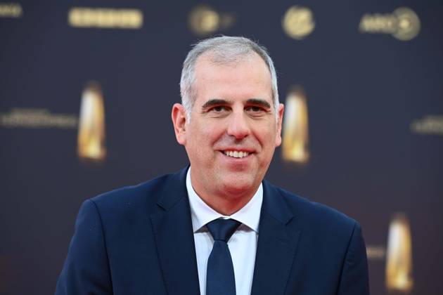 Stephan SCHMITTER, Geschaeftsfuehrer RTL, Roter Teppich, Red Carpet Show, Ankunft, arrival, Verleihung des Deutschen Fernsehpreises, Der Deutsche Fernsehpreis 2025, Deutscher Fernsehpreis 2025 in den MMC Studios Koeln, am 10.09.2025.