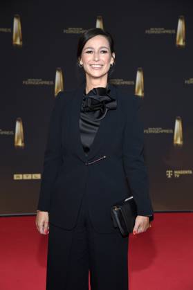Pinar Atalay bei der Verleihung des Deutschen Fernsehpreises 2025 in den MMC Studios. Köln, 10.09.2025