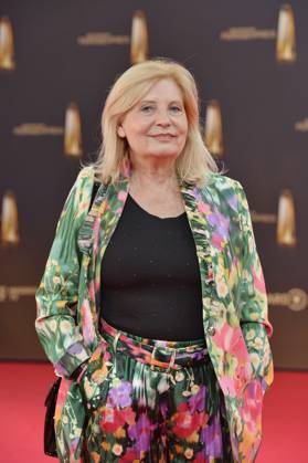 Sabine Postel bei der Ankunft zu der Verleihung des Deutschen Fernsehpreis in den MMC Studios in Koeln am 10.09.2025