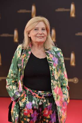 Sabine Postel bei der Ankunft zu der Verleihung des Deutschen Fernsehpreis in den MMC Studios in Koeln am 10.09.2025