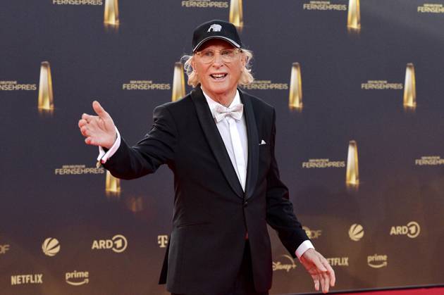 Otto Waalkes bei der Ankunft zu der Verleihung des Deutschen Fernsehpreis in den MMC Studios in Koeln am 10.09.2025