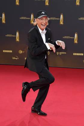 Otto Waalkes bei der Ankunft zu der Verleihung des Deutschen Fernsehpreis in den MMC Studios in Koeln am 10.09.2025