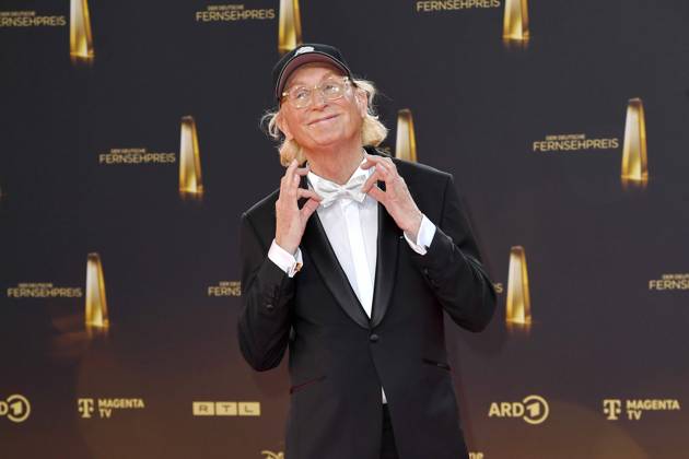 Otto Waalkes bei der Ankunft zu der Verleihung des Deutschen Fernsehpreis in den MMC Studios in Koeln am 10.09.2025