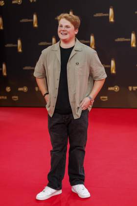 abb Julius Weckauf zu Gast auf dem roten Teppich bei der Verleihung Der Deutsche Fernsehpreis 2025 in den MMC Studios am 0.09.2025 in Koeln NRW Deutschland