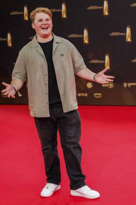 abb Julius Weckauf zu Gast auf dem roten Teppich bei der Verleihung Der Deutsche Fernsehpreis 2025 in den MMC Studios am 0.09.2025 in Koeln NRW Deutschland