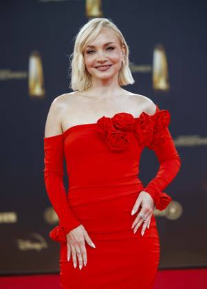 abb Janin Ullmann zu Gast auf dem roten Teppich bei der Verleihung Der Deutsche Fernsehpreis 2025 in den MMC Studios am 0.09.2025 in Koeln NRW Deutschland