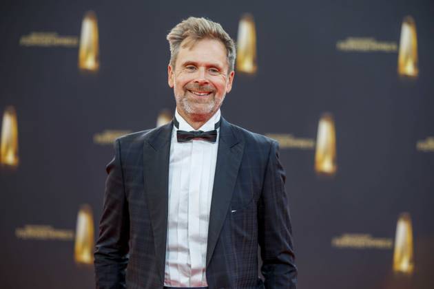 abb Matthias Matschke zu Gast auf dem roten Teppich bei der Verleihung Der Deutsche Fernsehpreis 2025 in den MMC Studios am 0.09.2025 in Koeln NRW Deutschland