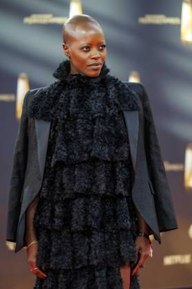 abb Florence Kasumba zu Gast auf dem roten Teppich bei der Verleihung Der Deutsche Fernsehpreis 2025 in den MMC Studios am 0.09.2025 in Koeln NRW Deutschland