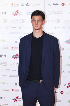 Milan, photocall for the 30th edition of the Gentleman Fair Play Award at the Teuliè Military School. Pictured: Lorenzo Torriani  Copyright: xAlessandroxBremecx xipa-agency.netx xx IPA_Agency_IPA64690279