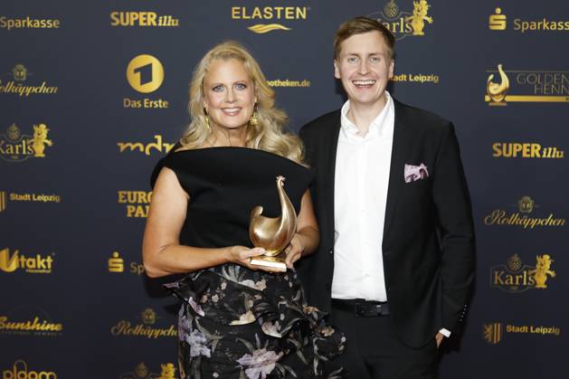 31. Verleihung der Goldenen Henne 2025 Leipzig, 12.9.2025 Barbara Schöneberger gewinnt die Goldene Henne bei der 31. Verleihung der Goldenen Henne 2025 auf der Messe Leipzig Sachsen Copyright: xMatthiasxGränzdörferx
