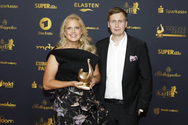 31. Verleihung der Goldenen Henne 2025 Leipzig, 12.9.2025 Barbara Schöneberger gewinnt die Goldene Henne bei der 31. Verleihung der Goldenen Henne 2025 auf der Messe Leipzig Sachsen Copyright: xMatthiasxGränzdörferx