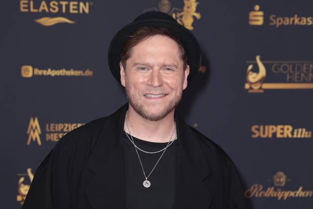 Johannes Oerding bei der Verleihung Die Goldene Henne am 12.09.2025 in Leipzig Goldene Henne 2025 Verleihung in Leipzig
