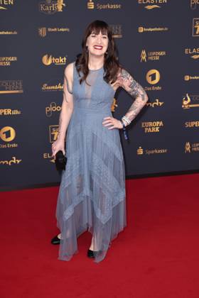 Heidi Reichinnek bei der Verleihung Die Goldene Henne am 12.09.2025 in Leipzig Goldene Henne 2025 Verleihung in Leipzig
