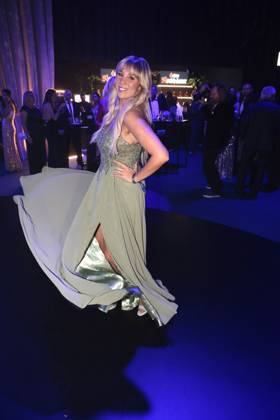 Annemarie Eilfeld bei der Aftershow Party bei der Verleihung von Die Goldene Henne am 12.09.2025 in Leipzig Goldene Henne 2025 Verleihung in Leipzig