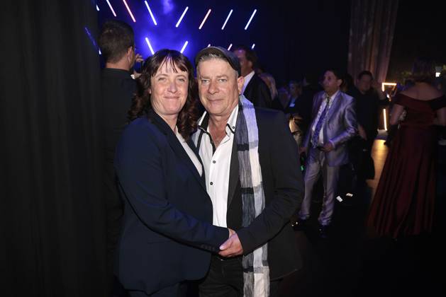Sandra Hirte und Michael Hirte bei der Aftershow Party bei der Verleihung von Die Goldene Henne am 12.09.2025 in Leipzig Goldene Henne 2025 Verleihung in Leipzig
