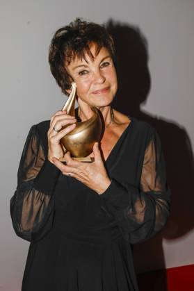 31. Verleihung der Goldenen Henne 2025 - Aftershowparty Leipzig, 12.9.2025 Katrin Sass bei der Aftershowparty zur 31. Verleihung der Goldenen Henne 2025 auf der Messe Leipzig Sachsen Copyright: xMatthiasxGränzdörferx